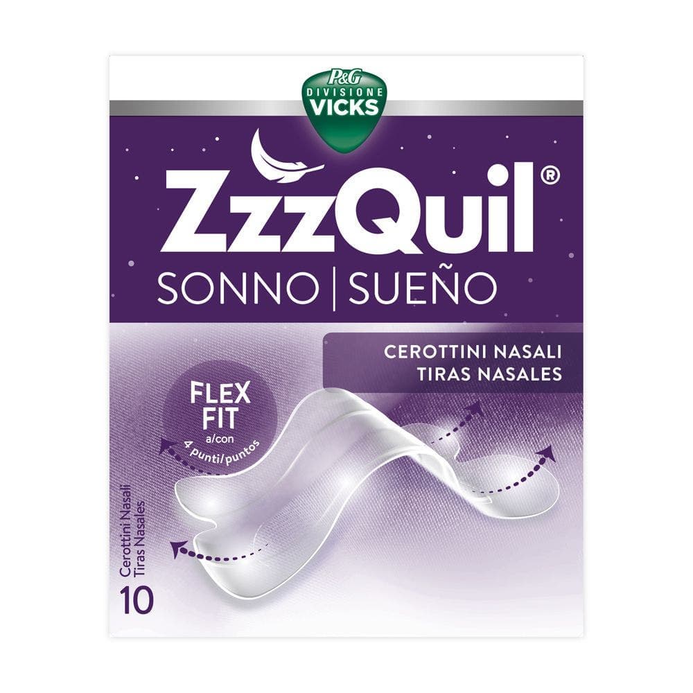 ZzzQuil Nasal Strips – 10 unidades