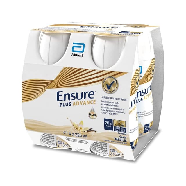 Ensure Plus Advance Vainilla – 4 x 220 ml