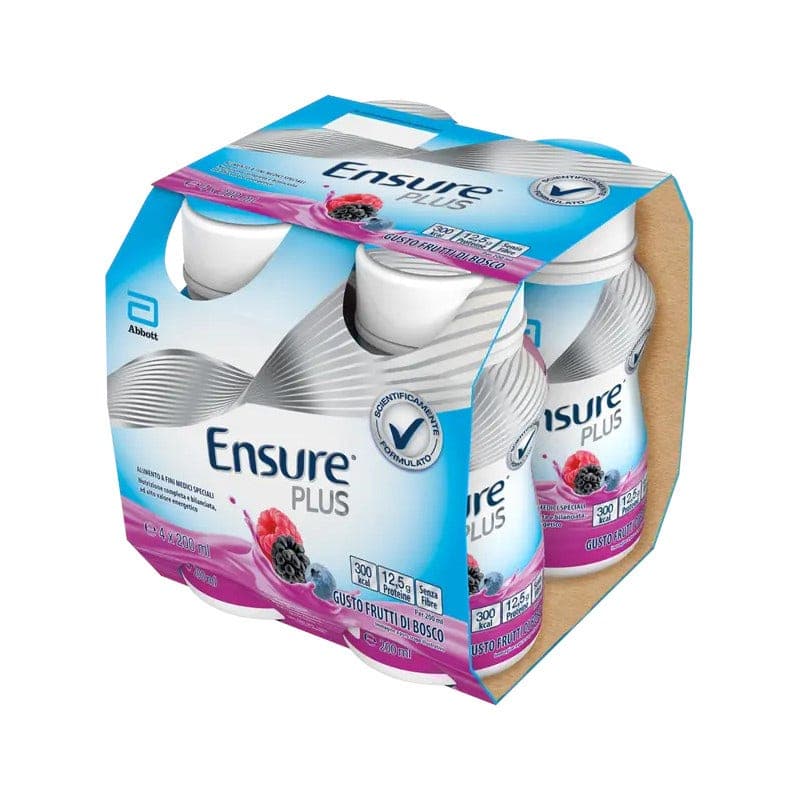 Ensure Plus Frutas – 4 x 200 ml de bebida nutricional