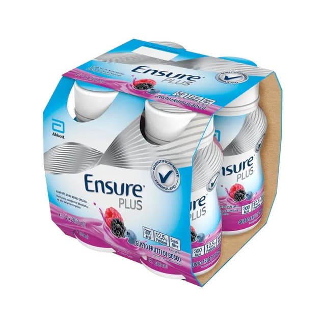 Ensure Plus Frutas – 4 x 200 ml de bebida nutricional