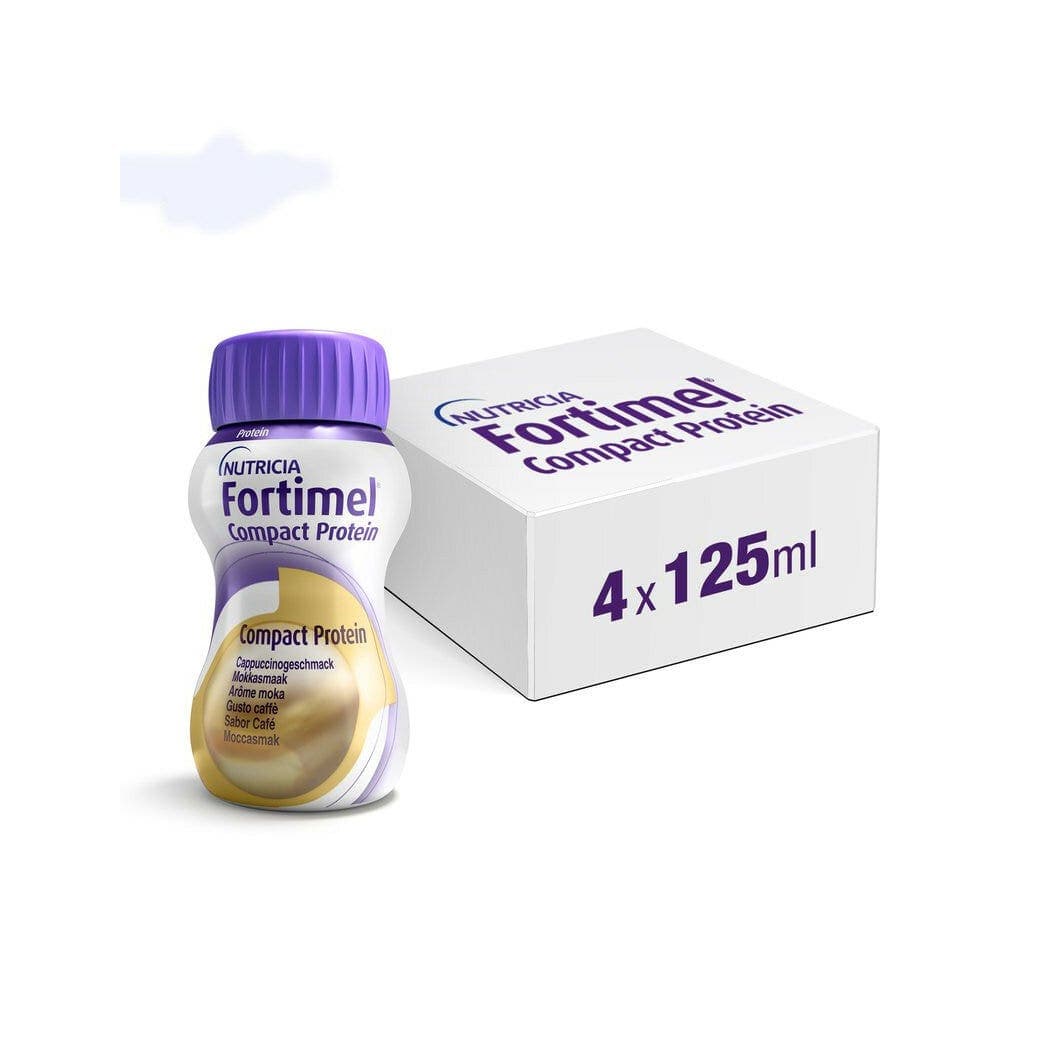 Fortimel Compact Protein Café – 4 × 125 ml