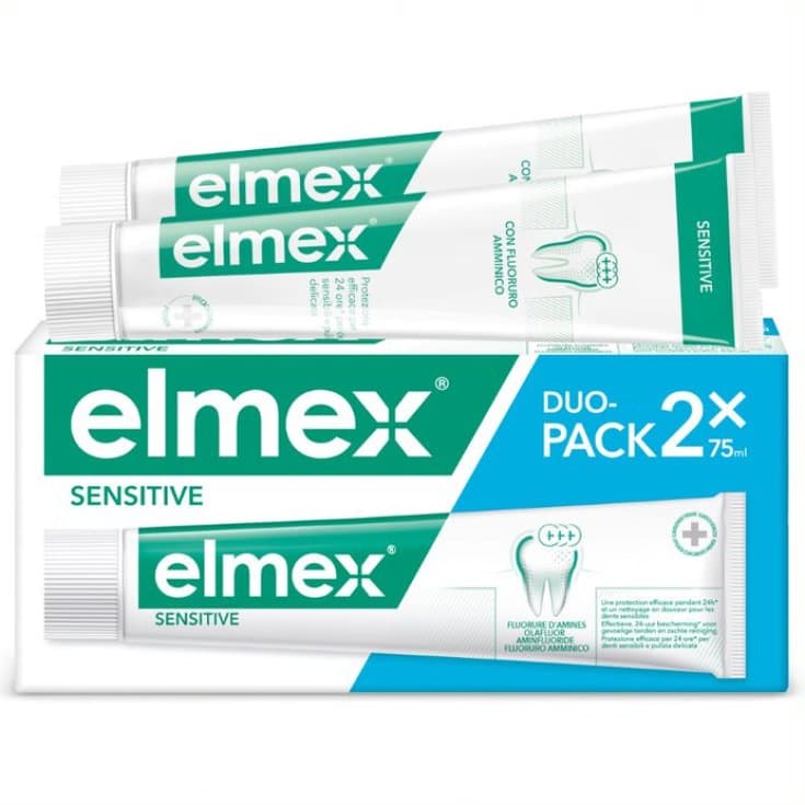 Elmex Sensitive – Pasta de dientes pack doble
