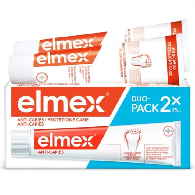Elmex Protección Caries Pasta dental – 2 x 75 ml