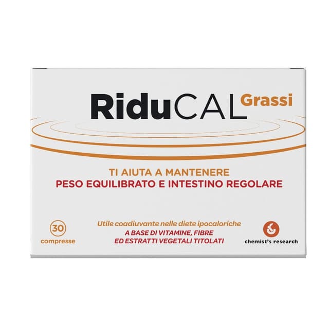 Riducal Grassi Complemento Alimenticio – 30 comprimidos