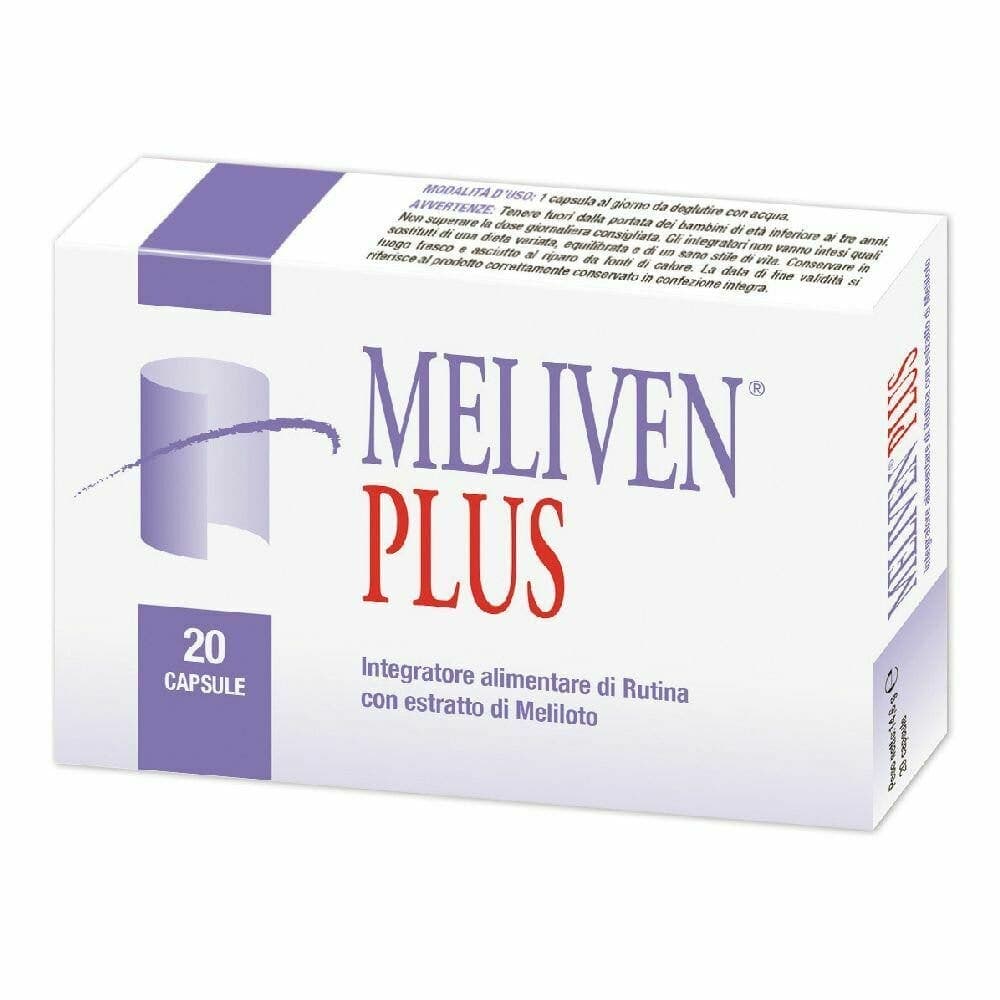 Rutina – 20 cápsulas | Meliven-Plus Complemento alimenticio