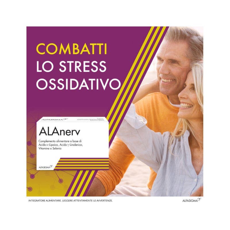 Ácido alfa-lipoico + Selenio – 20 cápsulas | Alanerv Alim 920 mg