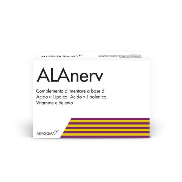 Ácido alfa-lipoico + Selenio – 20 cápsulas | Alanerv Alim 920 mg