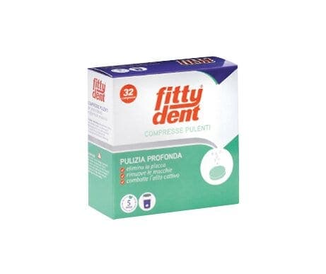 Fittydent – 32 comprimidos efervescentes limpiadores