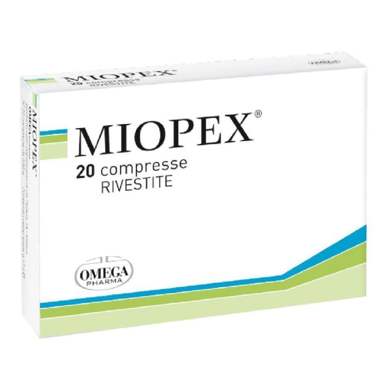 Miopex – 20 comprimidos con luteína y zinc para los ojos