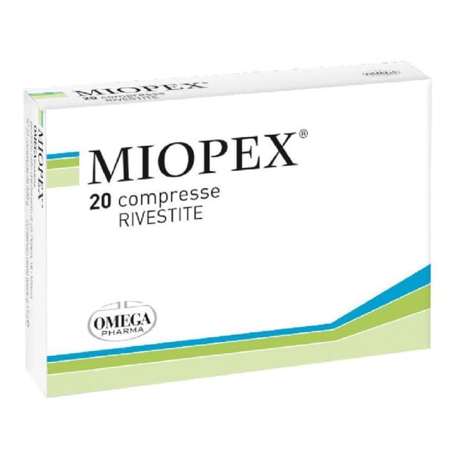 Miopex – 20 comprimidos con luteína y zinc para los ojos