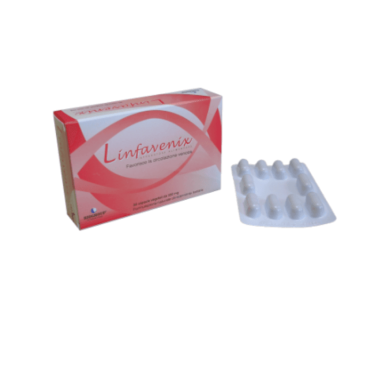 Ginkgo biloba + Hoja Roja de Vid – 30 cápsulas de 350 mg | Linfavenix