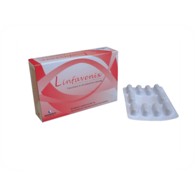 Ginkgo biloba + Hoja Roja de Vid – 30 cápsulas de 350 mg | Linfavenix