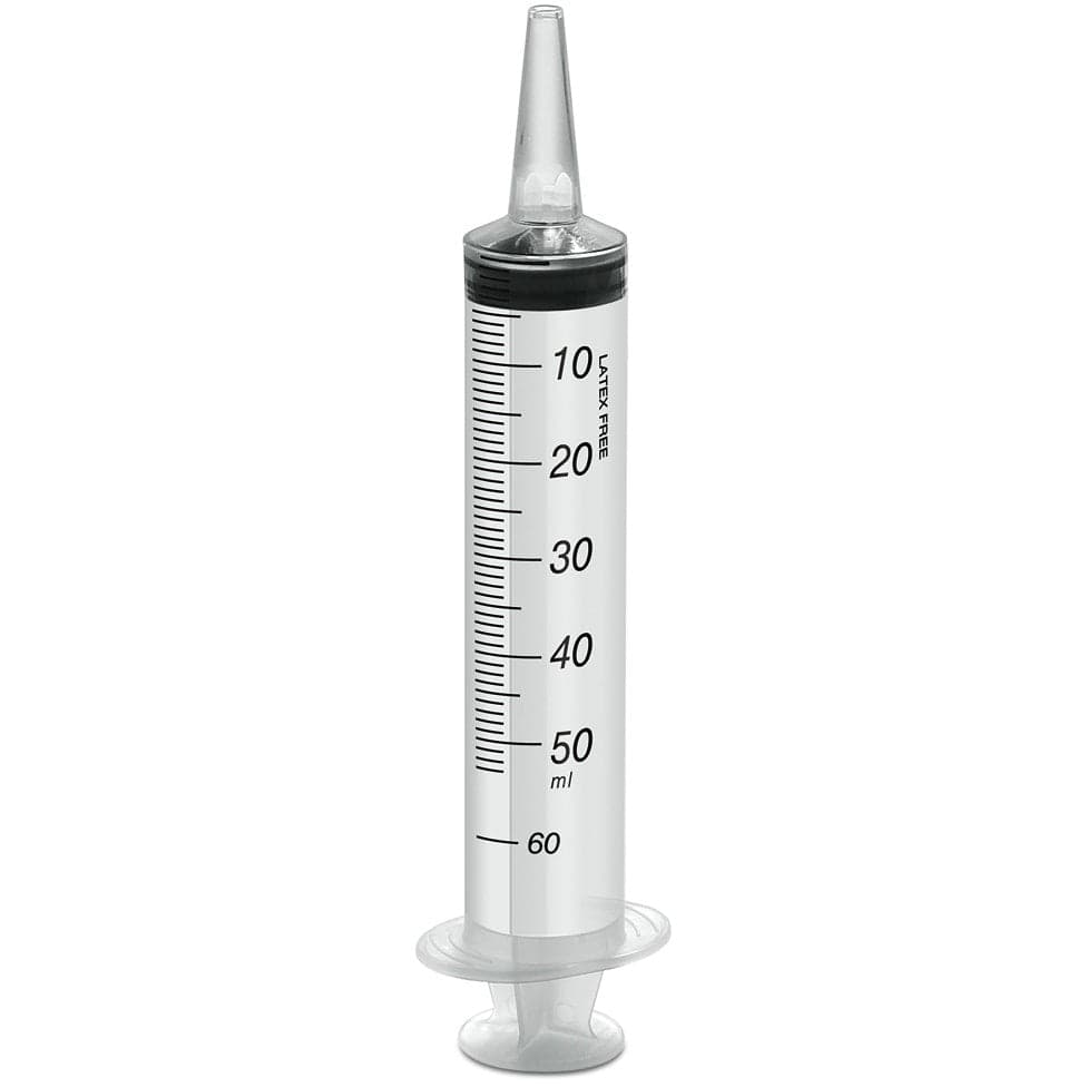 Jeringa Safety 50-60 ml con cono para catéter – 1 unidad