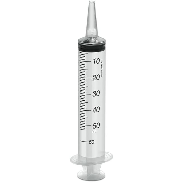 Jeringa Safety 50-60 ml con cono para catéter – 1 unidad