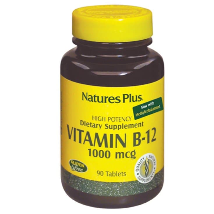 Vitamina B12 – 90 comprimidos de 1000 µg | Cobalamina B12 Strega