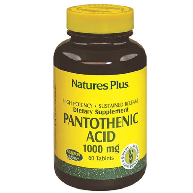 Ácido Pantoténico (Vitamina B5) 1000 mg – STREGA