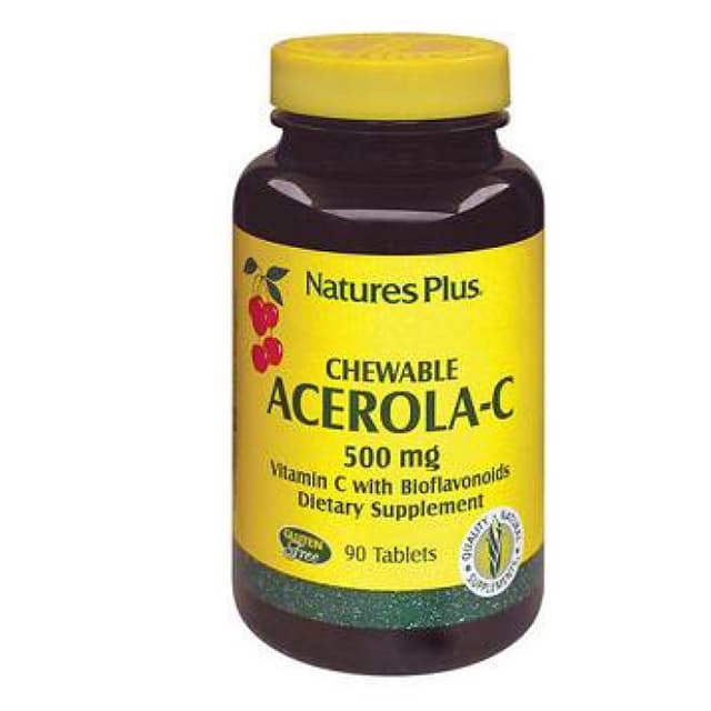Vitamina C 500 mg + Grosella negra – 90 comprimidos | Acerola C Strega