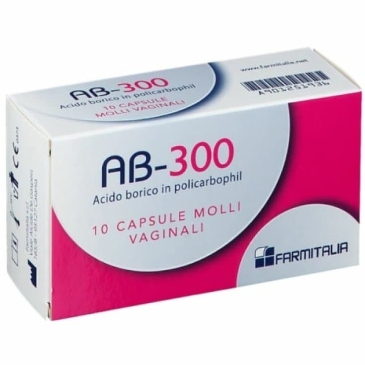 AB 300-10 Cápsulas Vaginales – 10 cápsulas