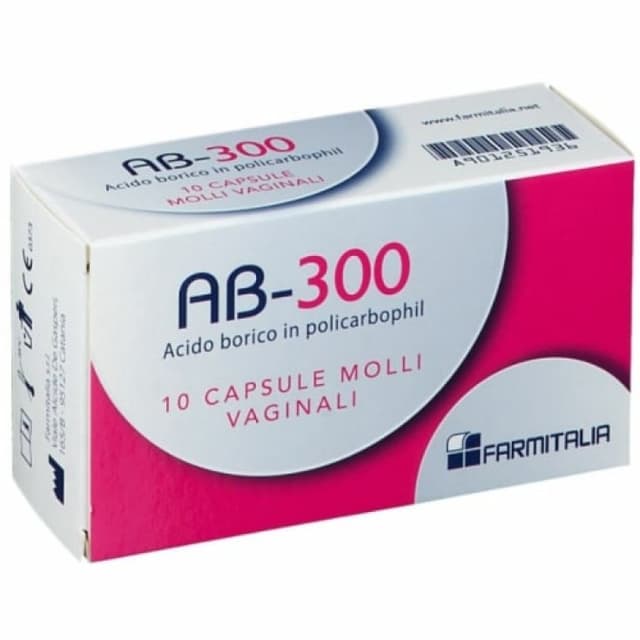 AB 300-10 Cápsulas Vaginales – 10 cápsulas