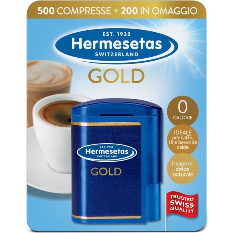 Hermesetas Gold – 700 comprimidos edulcorantes