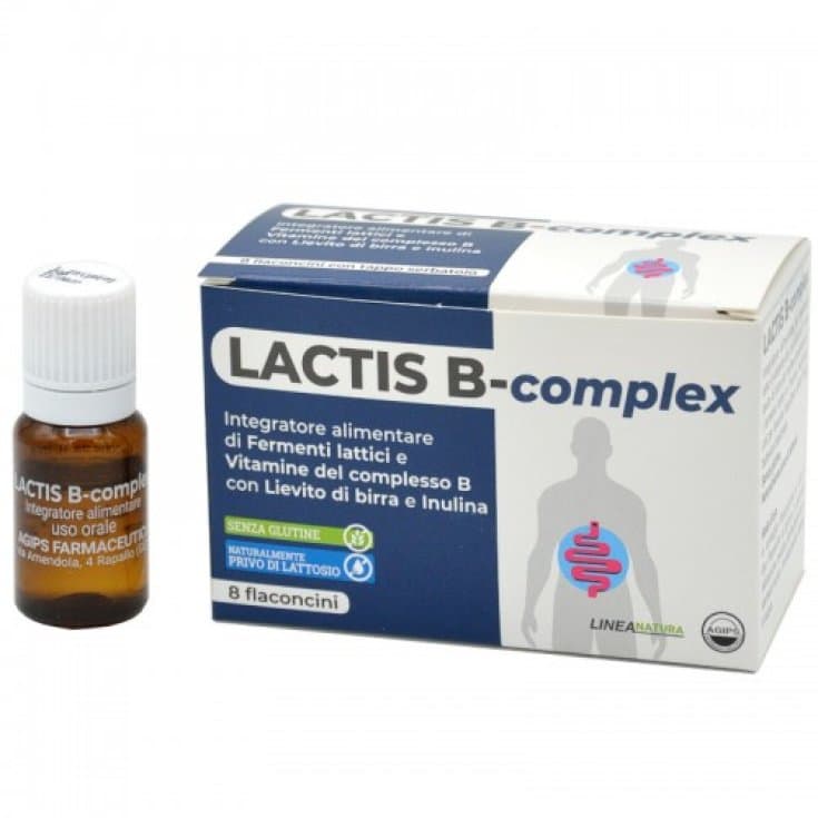 Complejo de vitaminas B – 8 ampollas | LACTIS B-Complex