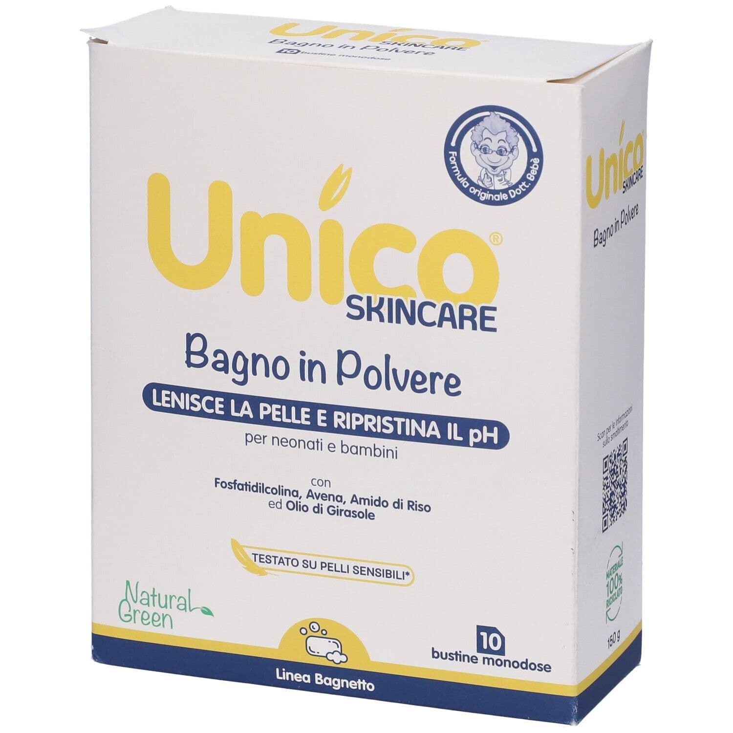 Unico Baño Neon BB Solución Limpiadora – 10 sobres de 15 g