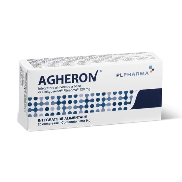 Ginkgo biloba – 20 comprimidos | Agheron Complemento alimenticio