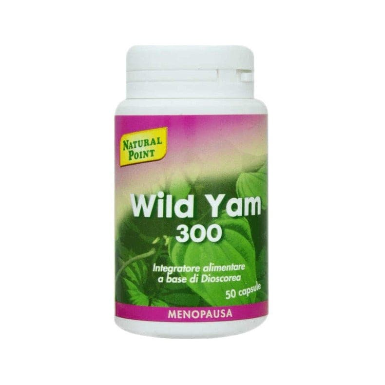 Natural Point Wild Yam 300 mg, 20 % Diosgenina – 50 cápsulas