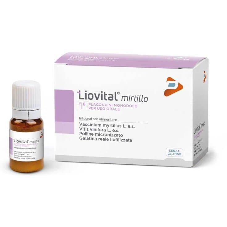 Liovital Mirtillo – 8 frascos