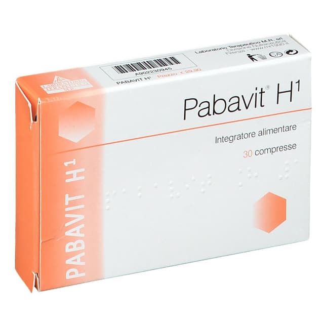 PABA + Vitaminas A, C, E – 30 comprimidos | Pabavit Integ