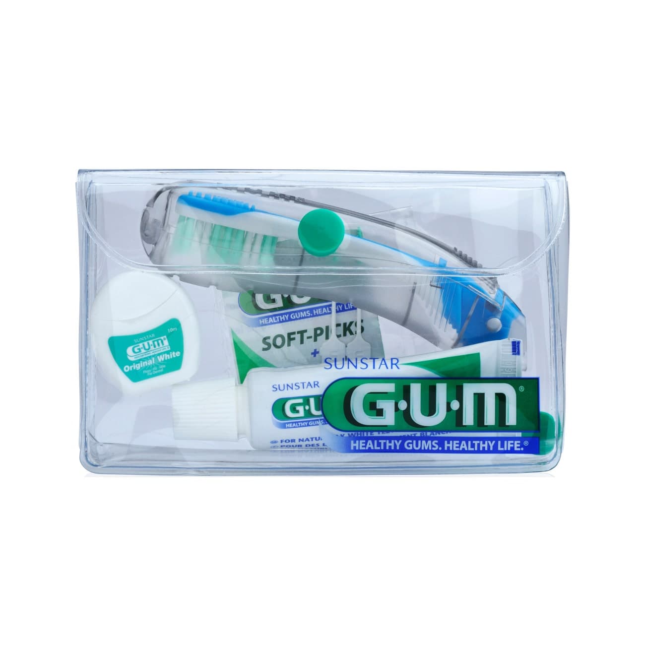 GUM Travel Kit – Set de viaje para la higiene bucal