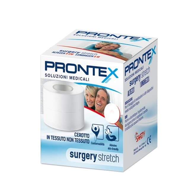 Prontex Cer Stretch – 5 m x 10 cm Apósito fijador en rollo