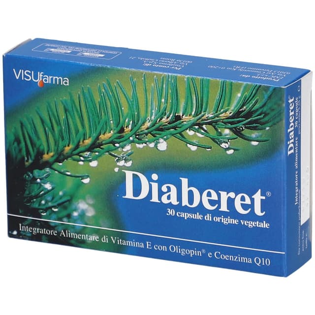 DIABERET-INTEG DIET – Coenzima Q10 20 mg + Vitamina E – 30 cápsulas blandas