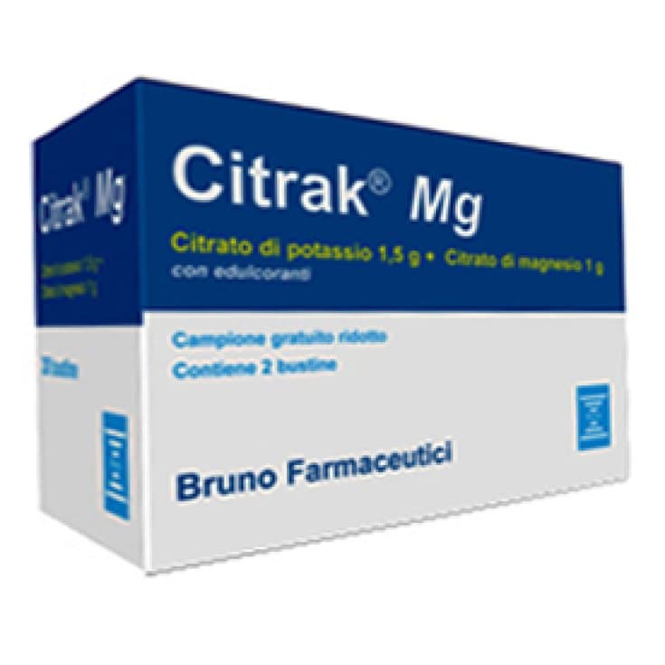 Citrak-Mg – Complemento alimenticio con magnesio, 20 sobres