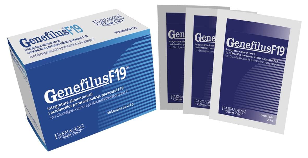 Genefilus-F19 Probióticos – 10 sobres de 2,5 g