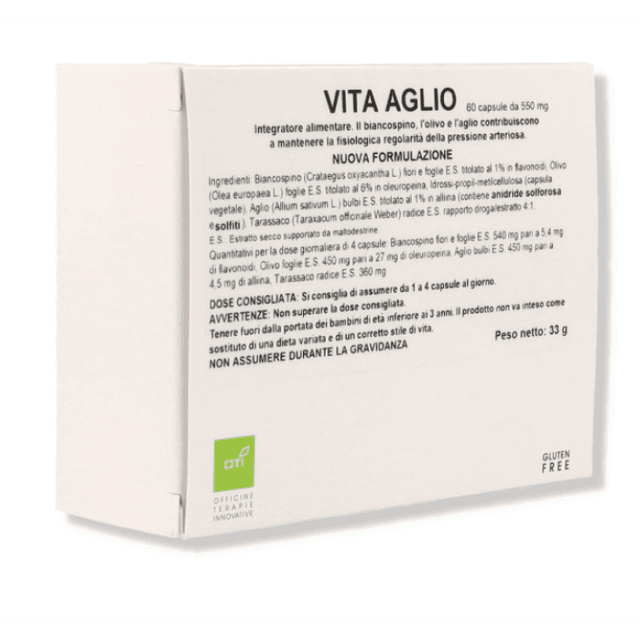 Vita Aglio OTI – Ajo 60 cápsulas complemento alimenticio