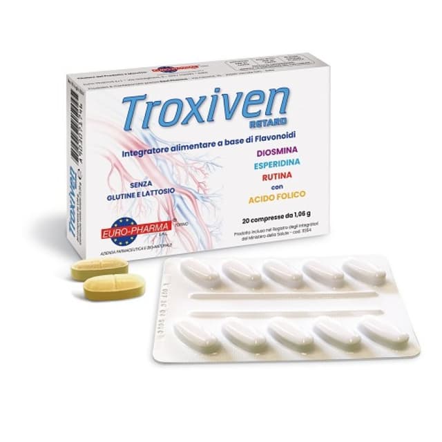 Diosmin 300 mg + Hesperidina – 20 comprimidos | Troxiven Complemento alimenticio