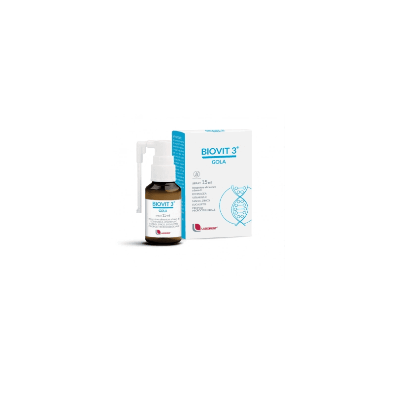 Propóleo + Equinácea – 15 ml spray para garganta | Biovit 3 Spray Garganta