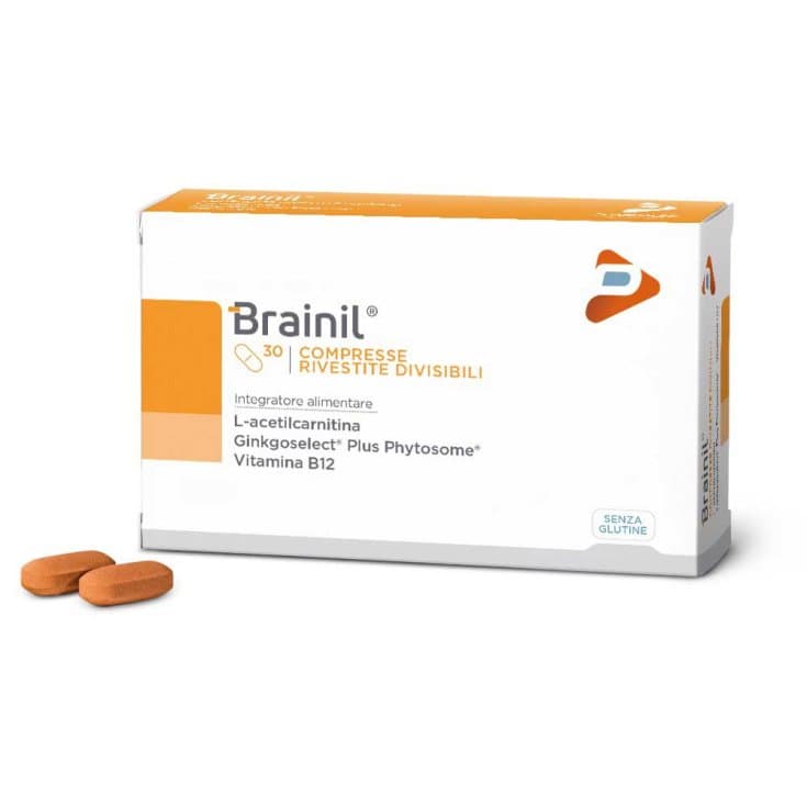L-Carnitina + Vitamina B12 – 30 comprimidos | Brainil Complemento alimenticio