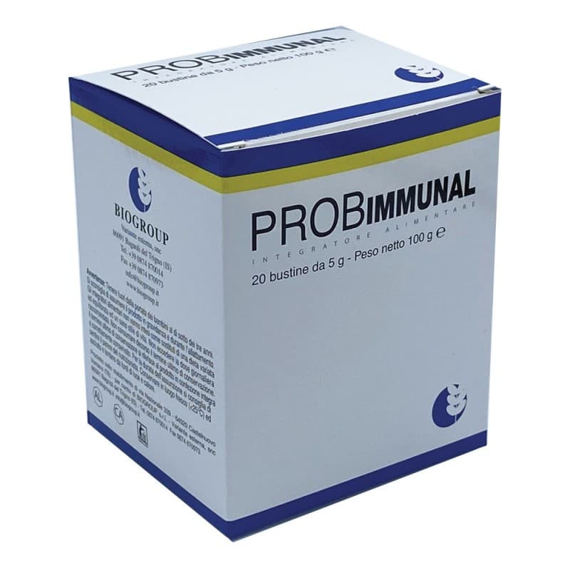 Probimmunal Probióticos con Bacterias Lácticas – 20 sobres de 5 g