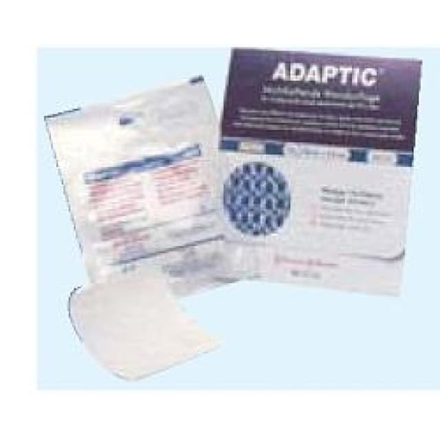 Adaptic Med – 10 compresas estériles 7,6 × 20,3 cm