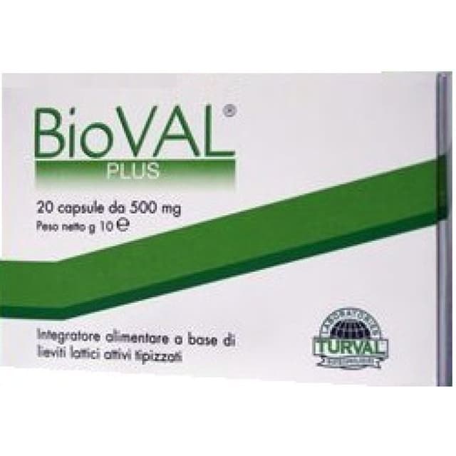 Probióticos con bacterias lácticas – 20 cápsulas | Bioval Plus Complemento Alimenticio