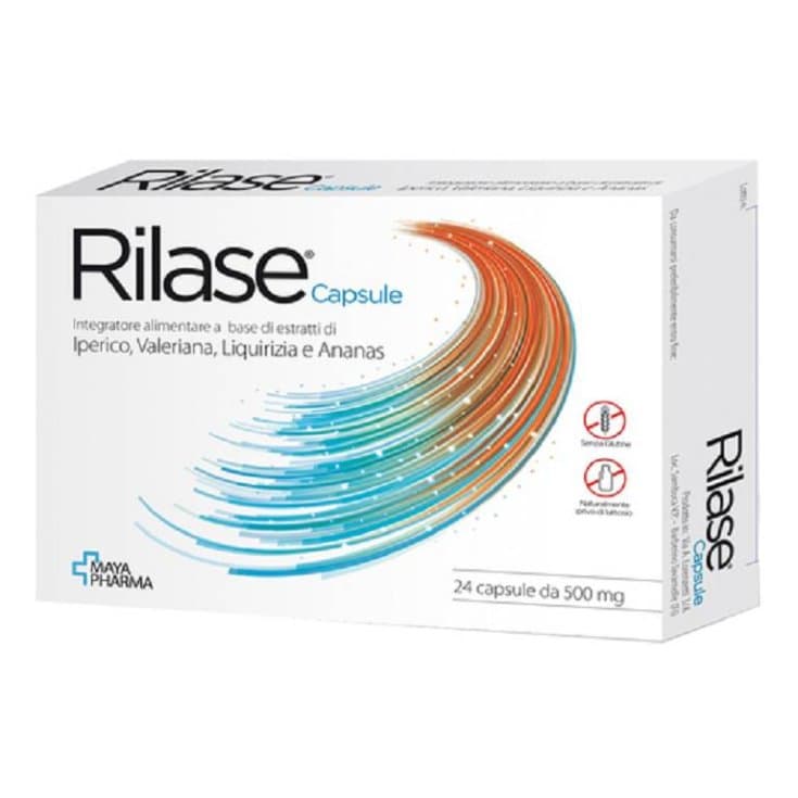 Hierba de San Juan + Valeriana – 24 cápsulas de 500 mg | Rilase