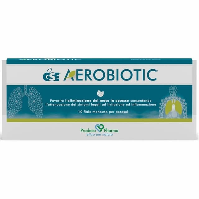 GSE Aerobiotic – 10 ampollas de 50 ml