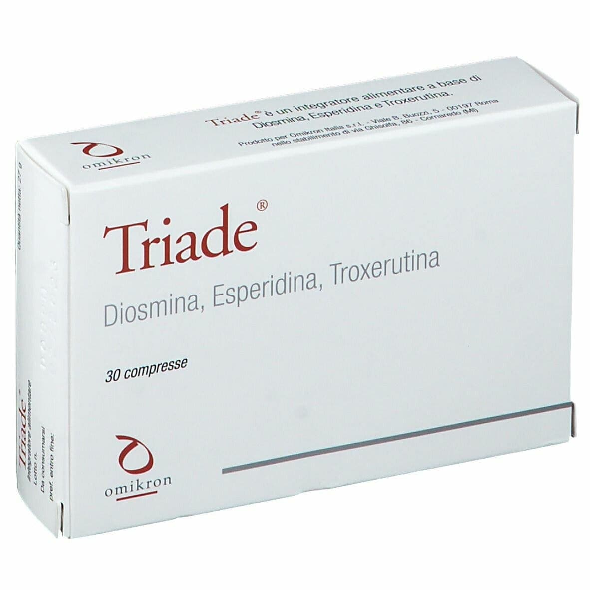 Triade Integ – Complemento alimenticio – 30 comprimidos