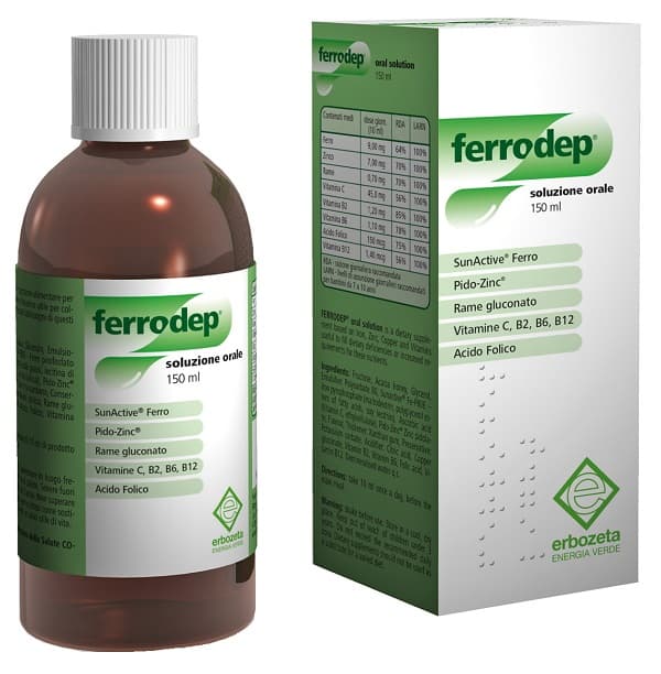 Hierro – 150 ml | Ferrodep Light Solución
