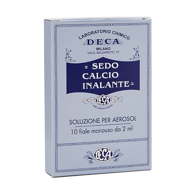 Sedocalcio Inhalante – 10 ampollas de 2 ml