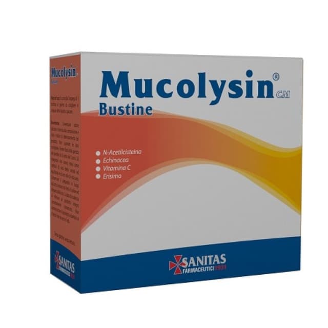 Equinácea + Vitamina C – 14 sobres de 4 g | Mucolysin CM Complemento alimenticio