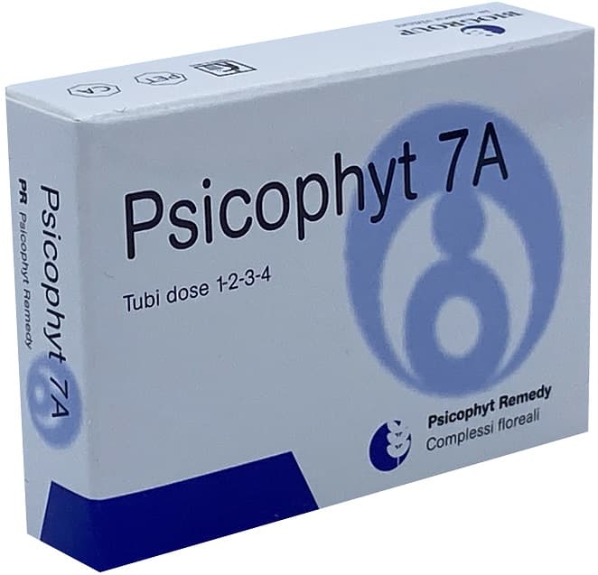Psicophyt 7/A – 4 tubos dosificadores de gránulos