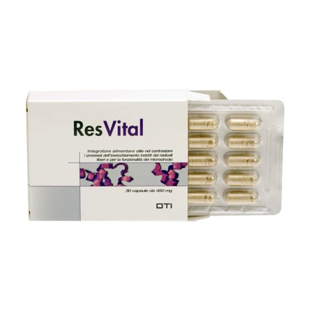 Resveratrol – 30 cápsulas de 450 mg | Resvital